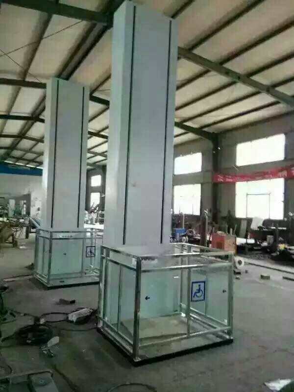 天津殘聯(lián)訂購(gòu)殘疾人升降機(jī)一批